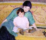 Bernhard Gutmann Mother and Baby Elizabeth oil painting reproduction